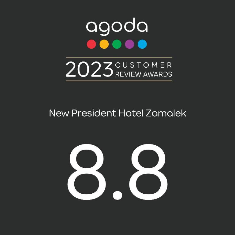 Certifikát, hodnocení, plakát nebo jiný dokument vystavený v ubytování New President Hotel Cairo