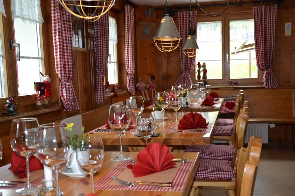 Nápoje v ubytování Gasthaus Alpina