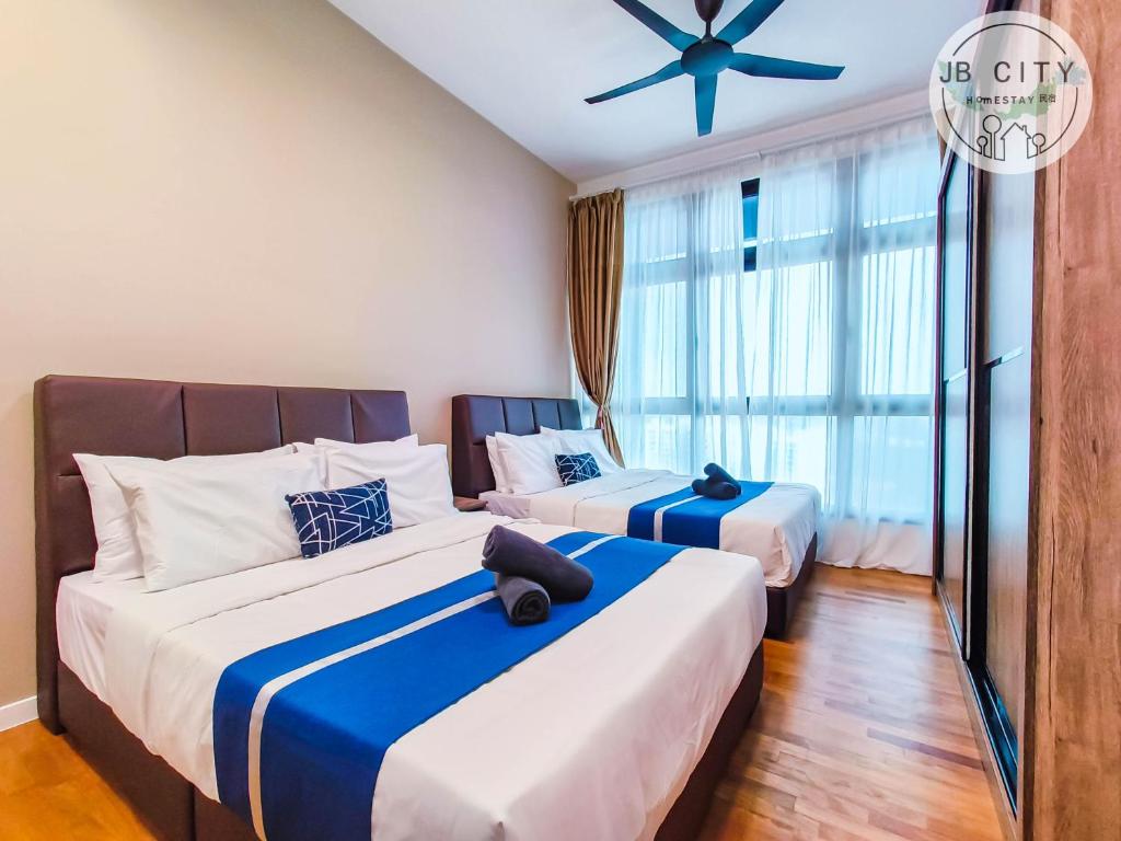 Skudai Paradigm Mall by JBcity Home - Appartement De Deux Chambres