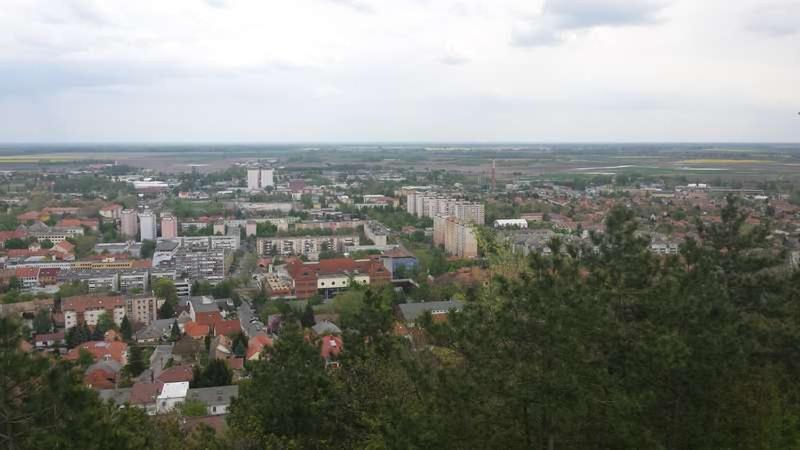 Pohľad z vtáčej perspektívy na ubytovanie GÁRDI APARTMAN