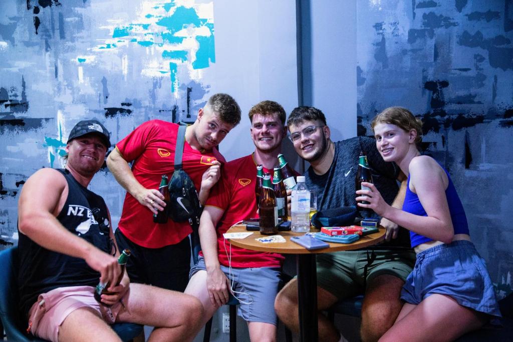 Majutusasutuse Base Backpackers külastajad