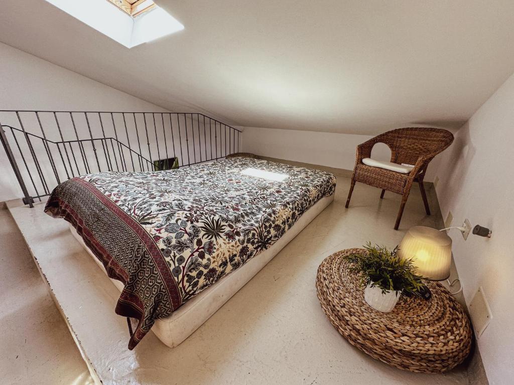Postel nebo postele na pokoji v ubytování Casa Rais Dragut