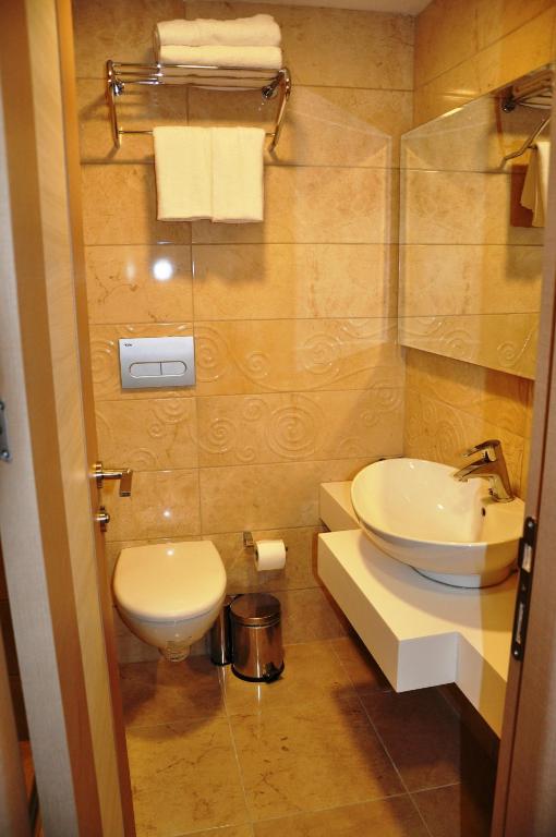 Koupelna v ubytování Colonia Park Otel
