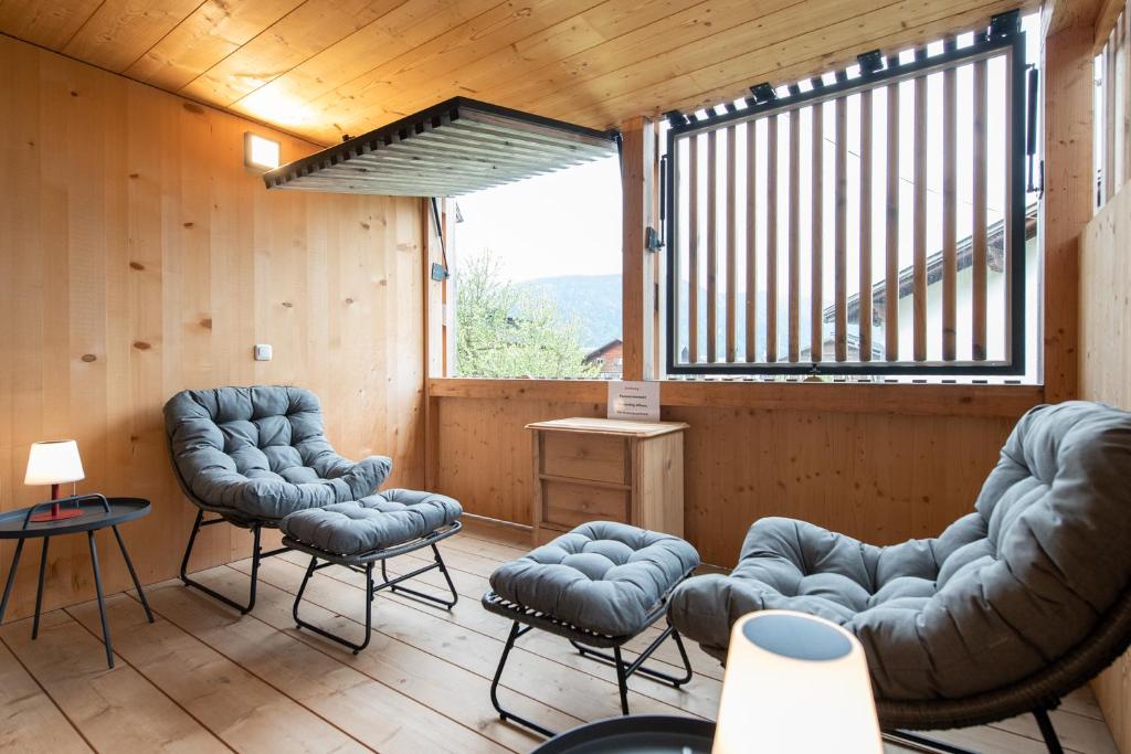 Posezení v ubytování Ferienwohnung Gertrud