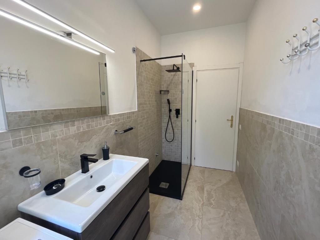 Koupelna v ubytování B&B Terre Toscane