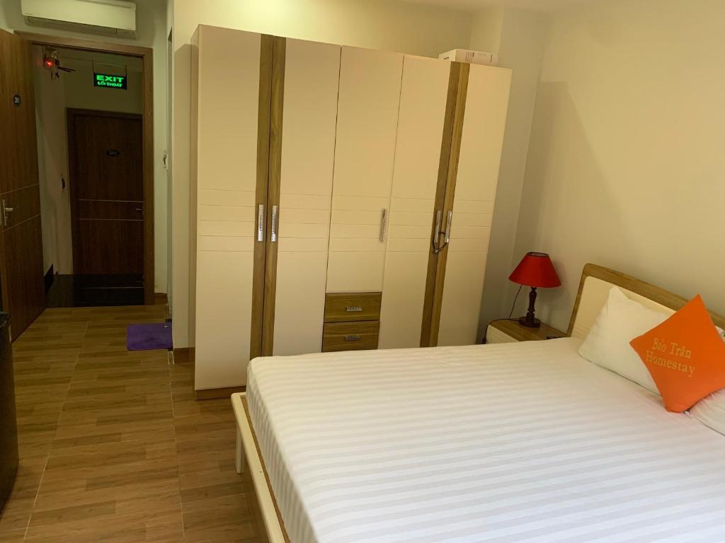 Postel nebo postele na pokoji v ubytování Bao Tran Homestay