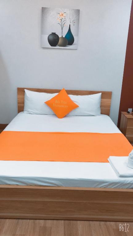 Postel nebo postele na pokoji v ubytování Bao Tran Homestay