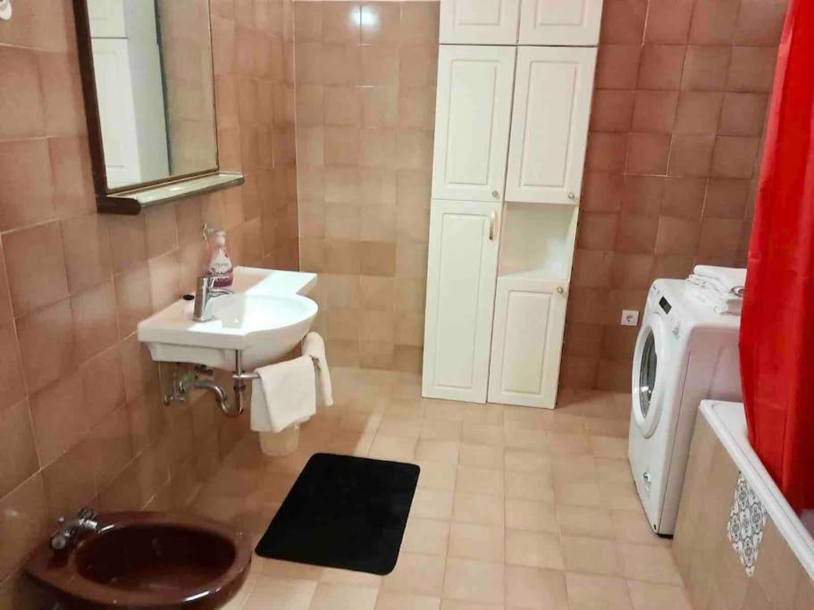 Koupelna v ubytování Apartment di Matteo