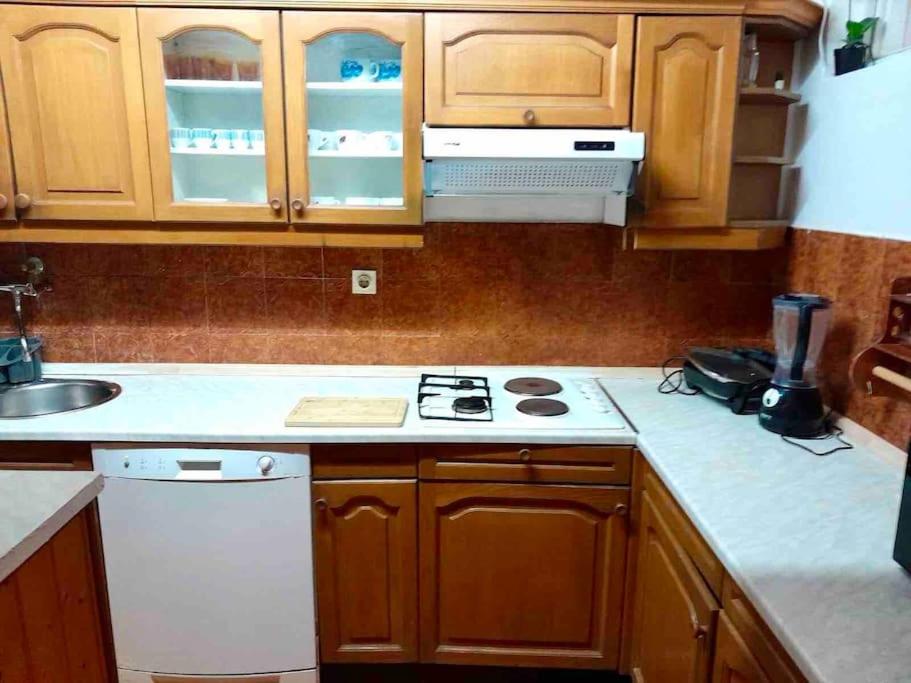 Kuchyň nebo kuchyňský kout v ubytování Apartment di Matteo