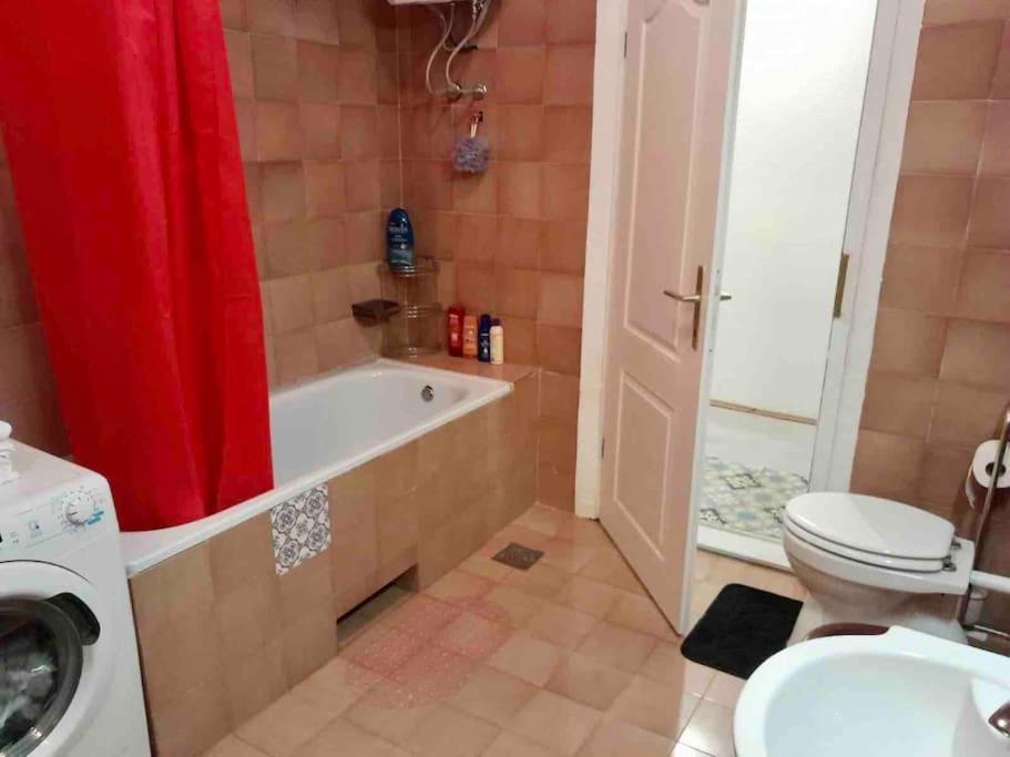 Koupelna v ubytování Apartment di Matteo