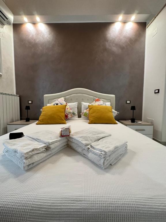 Postel nebo postele na pokoji v ubytování B & B Via Cavour