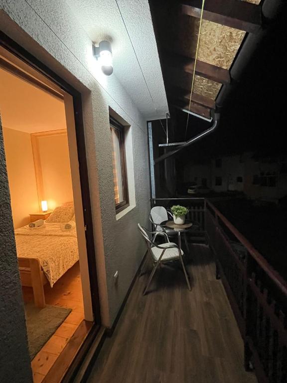 Postel nebo postele na pokoji v ubytování Duša Zlatara