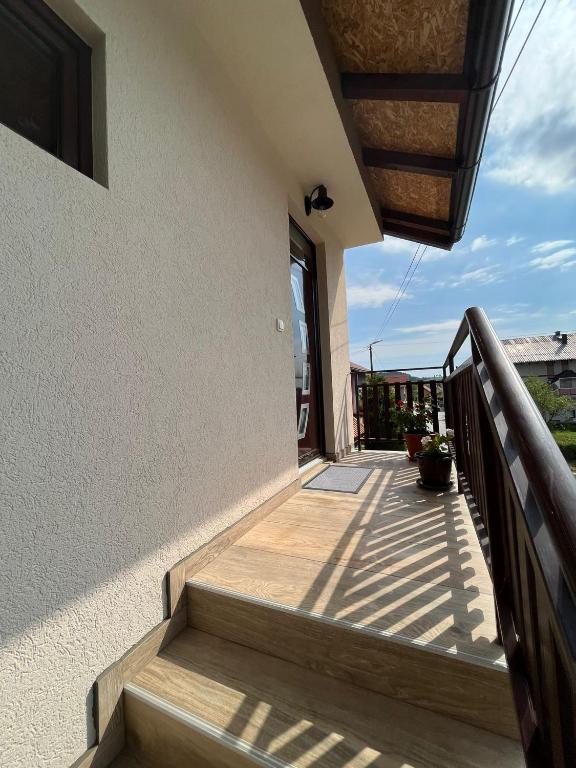 Balkón nebo terasa v ubytování Duša Zlatara