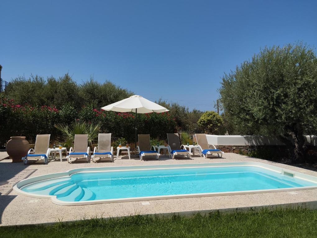 The swimming pool at or close to Nefeli Villas