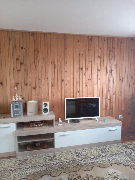 TV a/nebo společenská místnost v ubytování Kuća za odmor Jutro