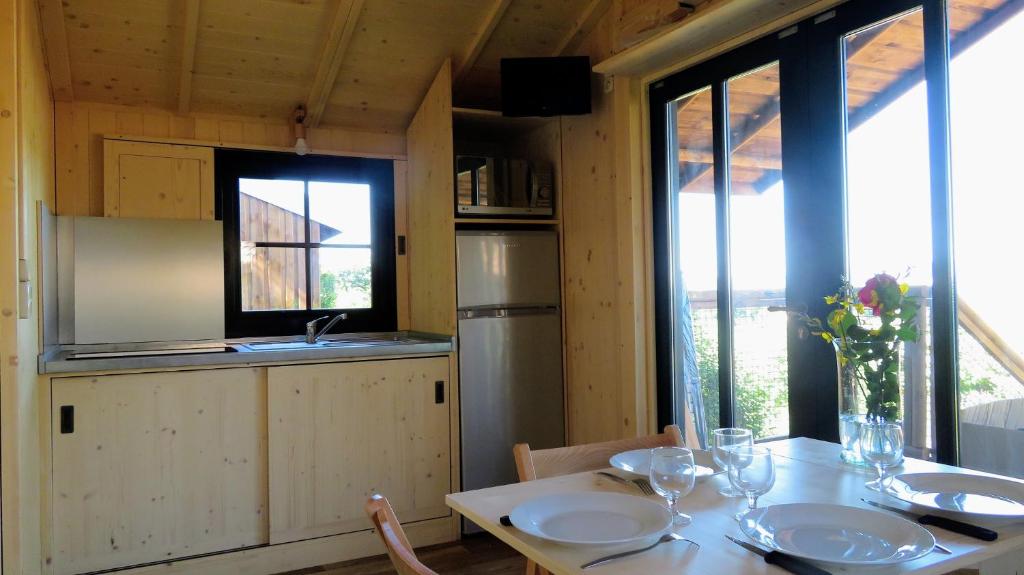 Lodges du Ushuaïa Villages Camping les 4 Saisons - Chalet Met 1 Slaapkamer