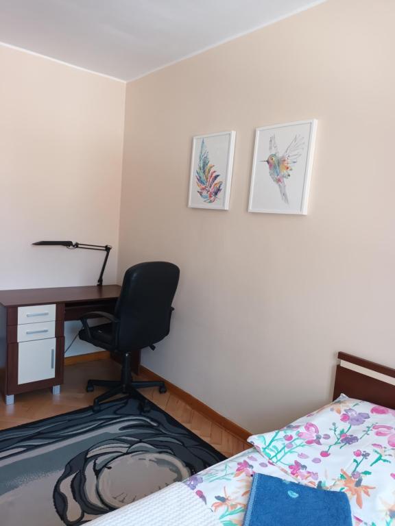 Posteľ alebo postele v izbe v ubytovaní Apartament w Sercu Starego Miasta