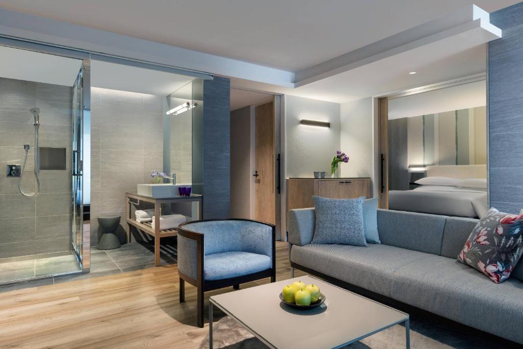 Koupelna v ubytování Lake Biwa Marriott Hotel