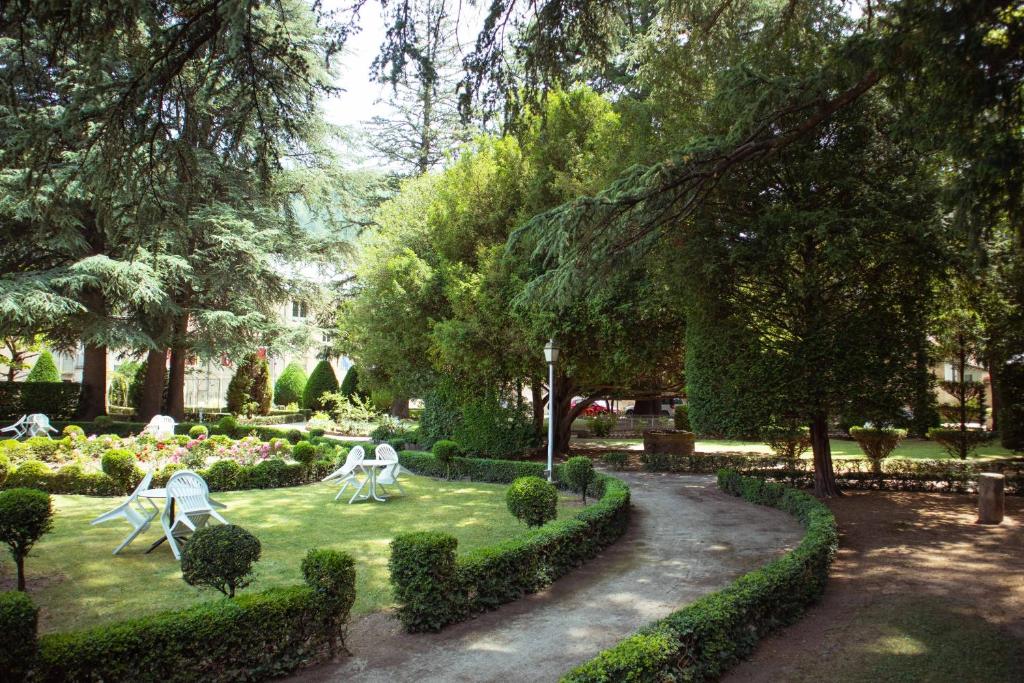 Zahrada ubytování Grand Hôtel du Parc