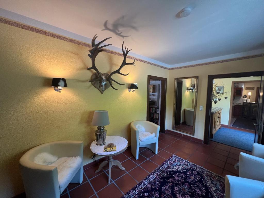 Posezení v ubytování Pension & Appartements Ronacherhof