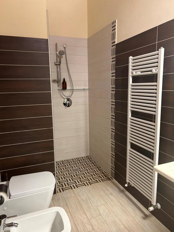 A bathroom at Agriturismo Al Robale