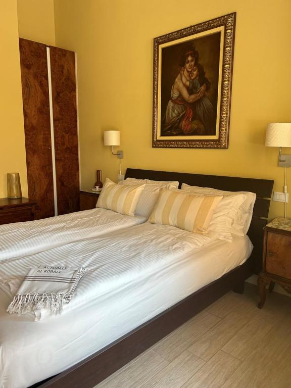 A bed or beds in a room at Agriturismo Al Robale