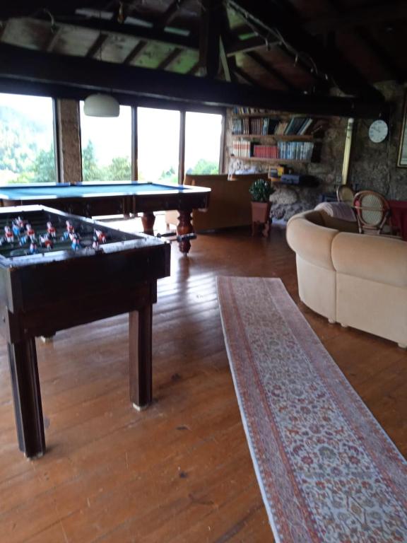 Posezení v ubytování Quinta dos Campos - Apartamento 1