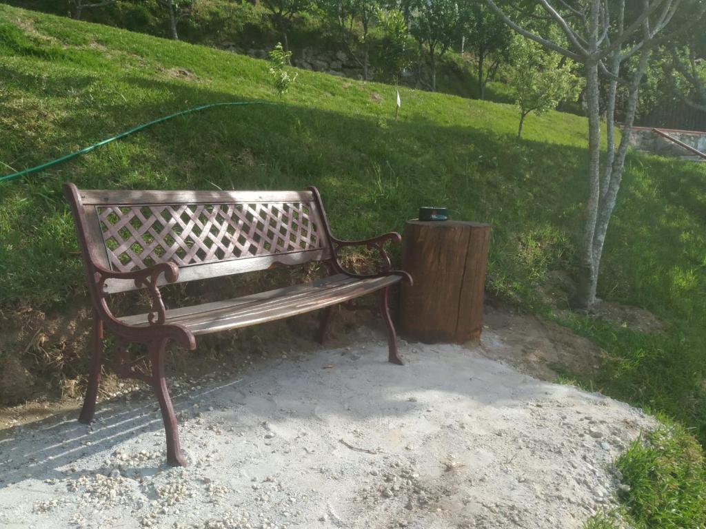 Zahrada ubytování Quinta dos Campos - Apartamento 1