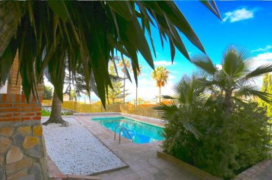 Bazén v ubytování VILLA CERCA DE LA PLAYA,PISCINA PRIVADA,BBq nebo v jeho okolí