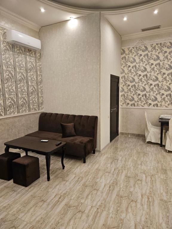 Posezení v ubytování Dostoevsky Hotel Աղ ու Հաց FOOD COURT