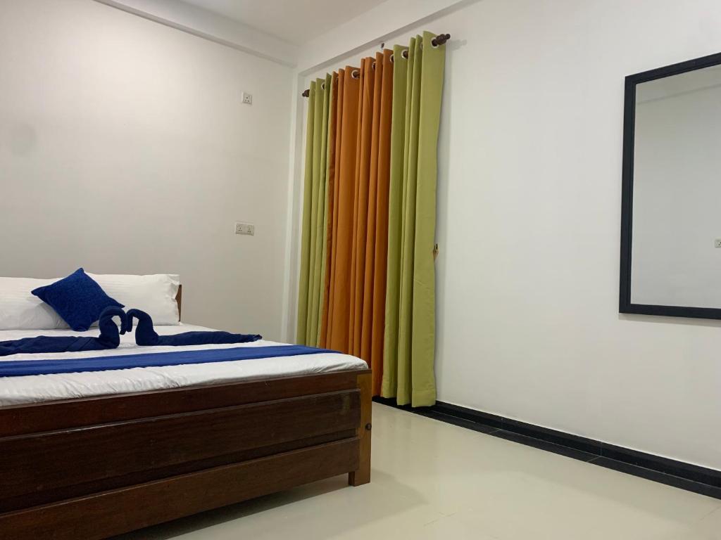 Postel nebo postele na pokoji v ubytování Calm Guest