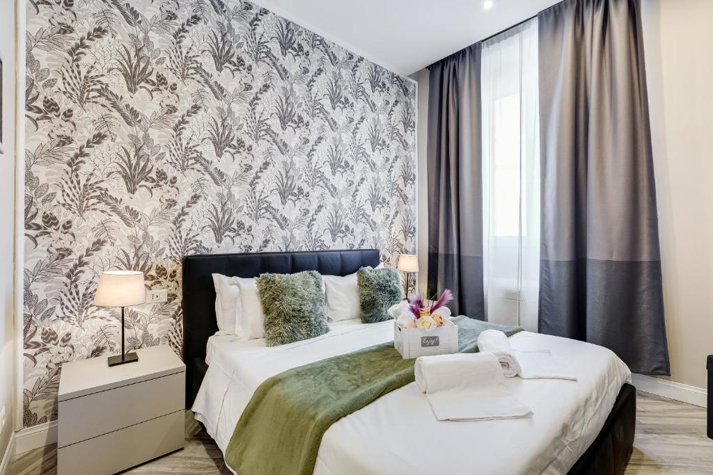 Postel nebo postele na pokoji v ubytování Hanky Suite