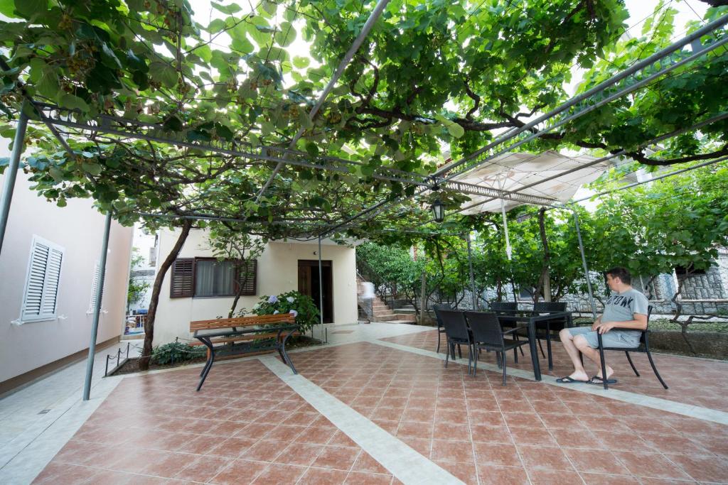 Zahrada ubytování Apartments Pavićević