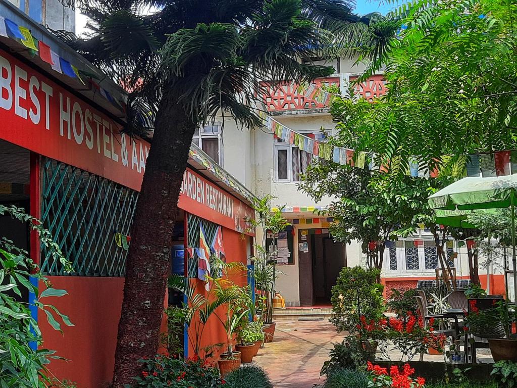 Hoone, kus hostel asub