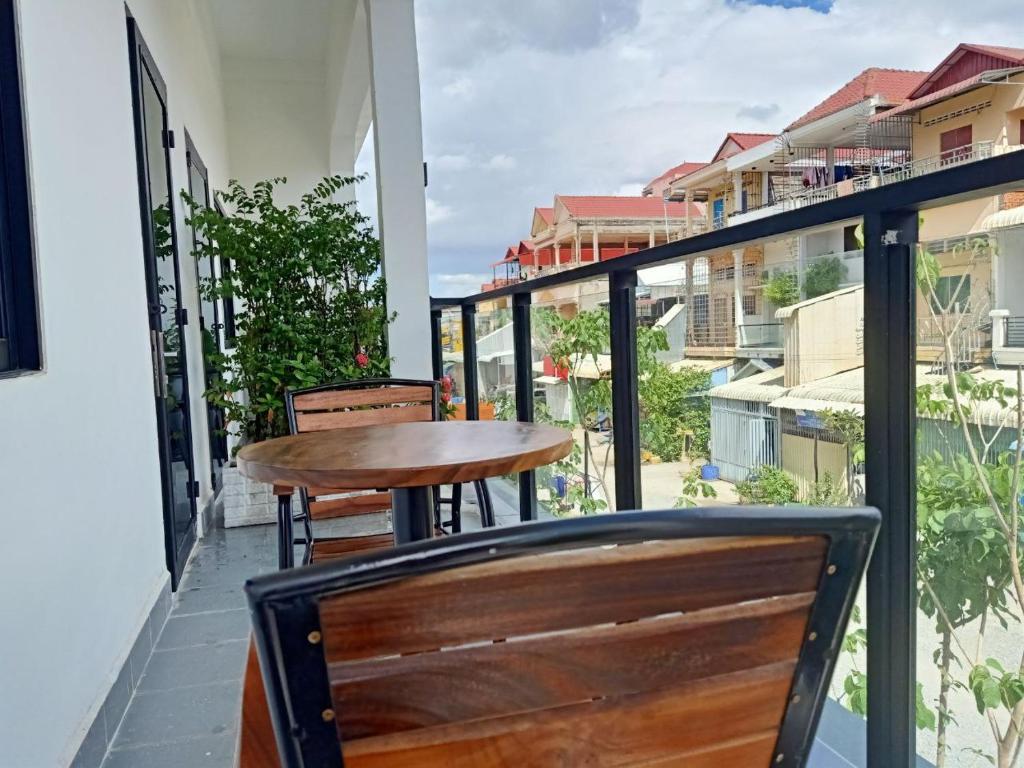 Balkón nebo terasa v ubytování Nimith Hotel & Restaurant