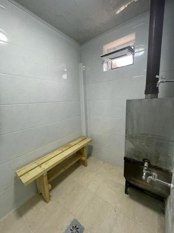 Kuchyň nebo kuchyňský kout v ubytování Guest House Semetei