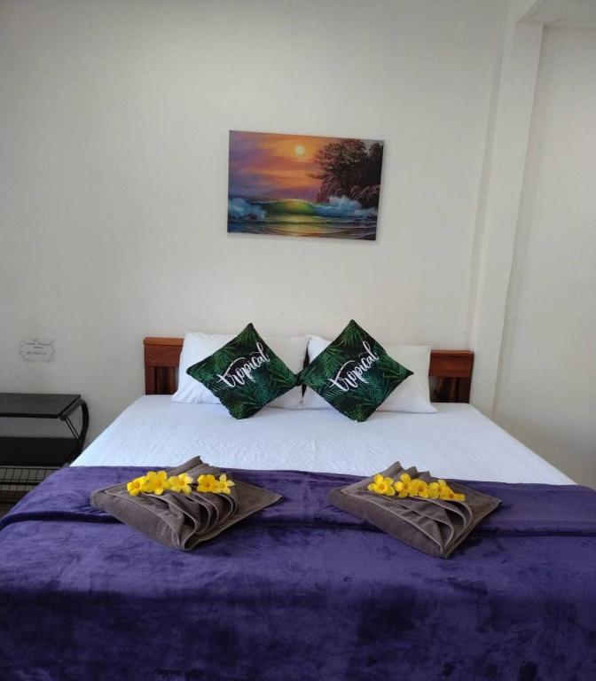 Postel nebo postele na pokoji v ubytování Lanta Rabbit Rooms