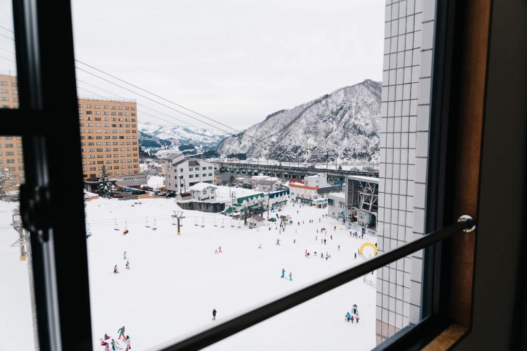 Yuzawa Toei Hotel v zimě