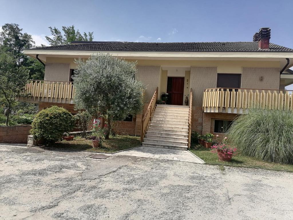 Budynek, w którym mieści się apartament