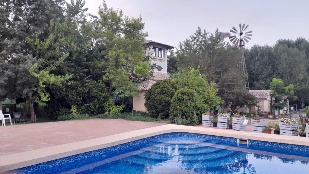 Bazén v ubytovaní Riera dAgres relax rural grupos alebo v jeho blízkosti