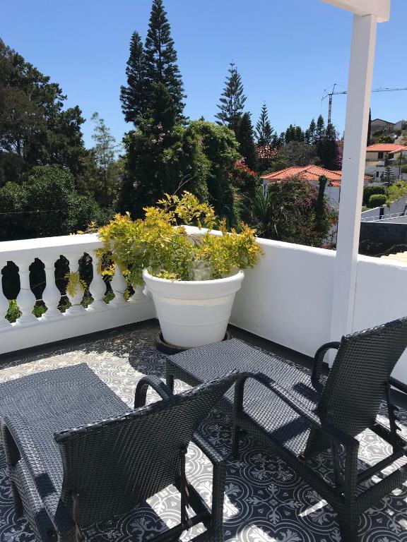 Balkón nebo terasa v ubytování Inn & Art Madeira