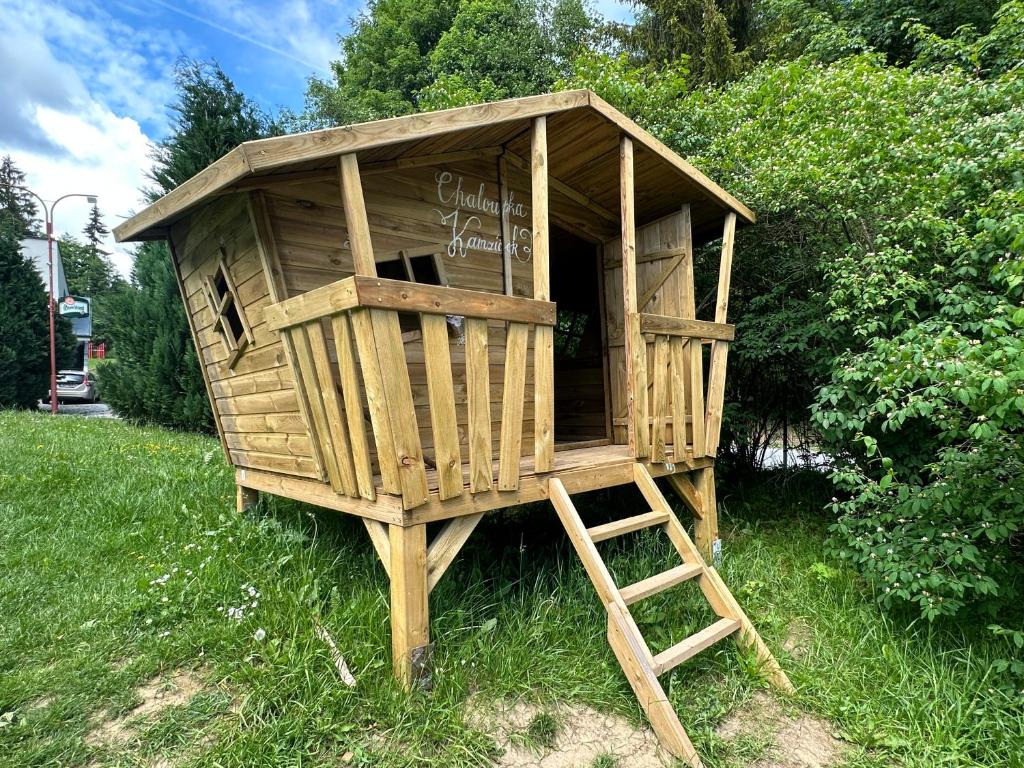 Zahrada ubytování Depandance hotelu Kamzík