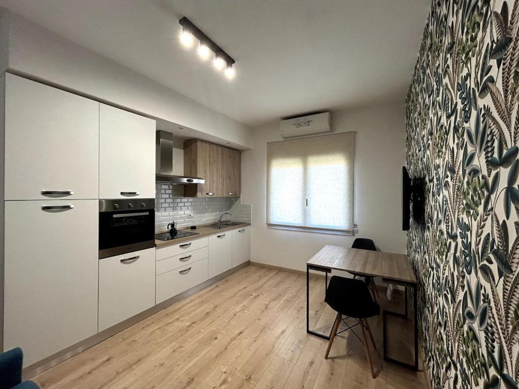 Nhà bếp/bếp nhỏ tại Nicolosi Apartment