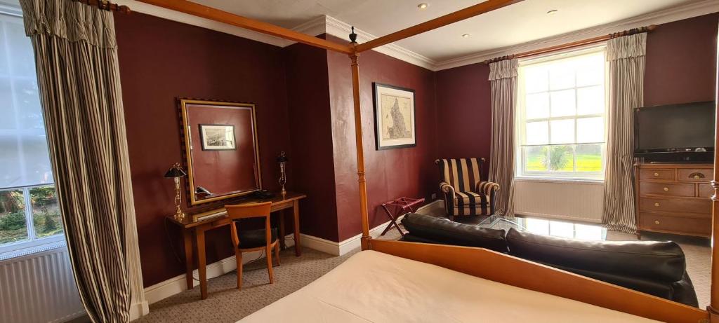 Rowton Hall Hotel and Spa - Delüks King Oda