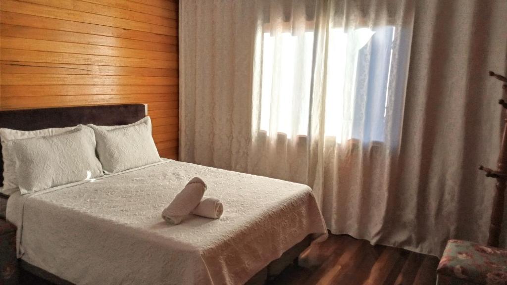 Postel nebo postele na pokoji v ubytování Casas Ana