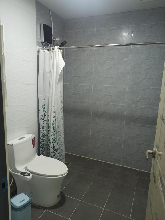 Koupelna v ubytování Emmaus condotel