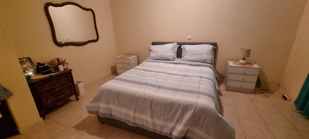 Postel nebo postele na pokoji v ubytování Recanto da Montanha