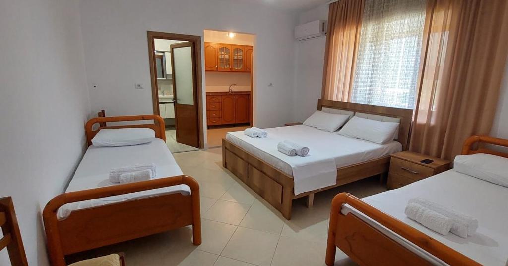 Postel nebo postele na pokoji v ubytování Wild River Guesthouse