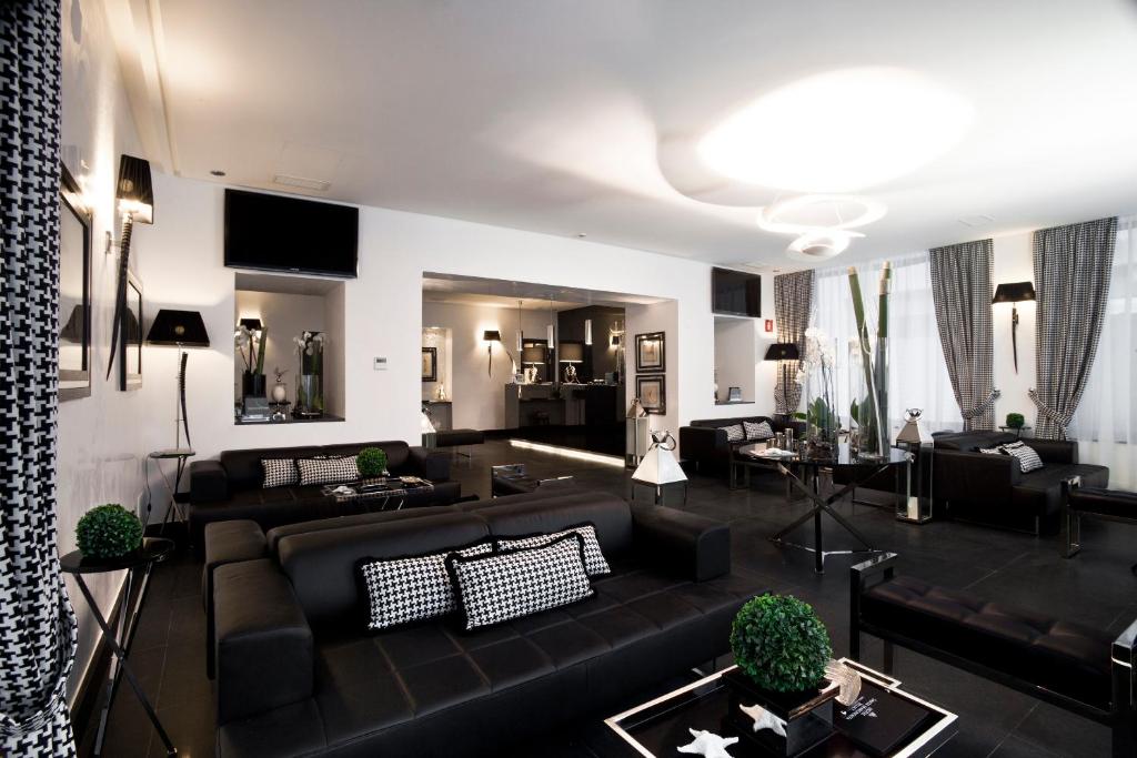 Гостиная зона в LHP Hotel Santa Margherita Palace & SPA