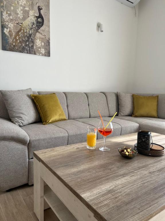 Posezení v ubytování Apartments HAS